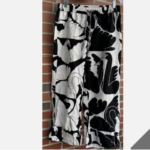 Cecilla Pattersson SWAN Flannel Pajamas Anthropologie - Picture 8 of 10